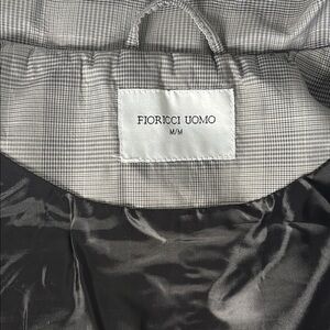 Fioricci Uomo Black and Gray Lightweight technical Jacket